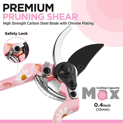 4PCS Aluminum Garden Tool Set, Heavy Duty
