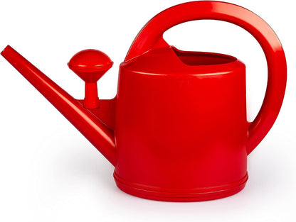 Durable Swiss Watering Can with UV Protection, Ergonomic Handle for Indoor/Outdoor Gardening, Made in Switzerland (7 Liter, Red)