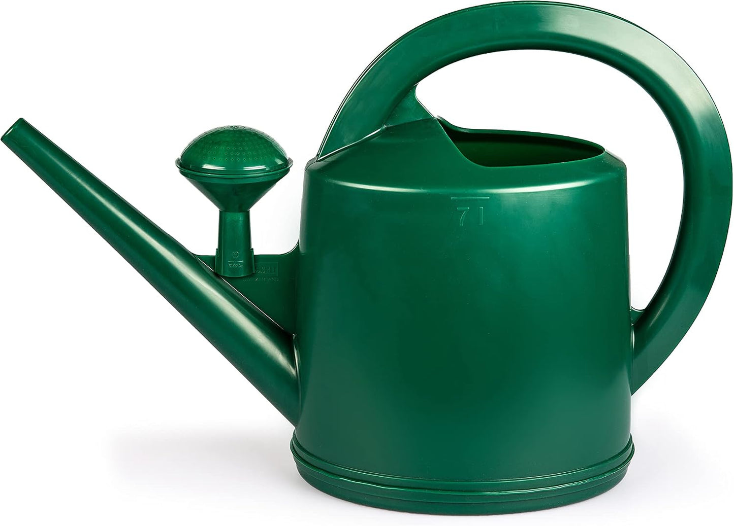 Durable Swiss Watering Can with UV Protection, Ergonomic Handle for Indoor/Outdoor Gardening, Made in Switzerland (7 Liter, Red)
