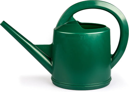 Durable Swiss Watering Can with UV Protection, Ergonomic Handle for Indoor/Outdoor Gardening, Made in Switzerland (7 Liter, Red)