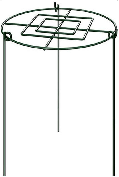 3X Peony Support Cage Stakes Climbing Trellis Plant Support Rings for Tall Plants Hydrangea Lupin Flopping Flowers Rudbeckia, 30x60cm