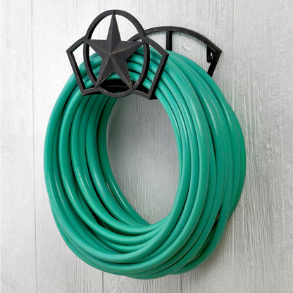 Liberty Garden 234 Liberty Star Mount Hose Butler, Holds 125-Feet of, 5/8-Inch, Black