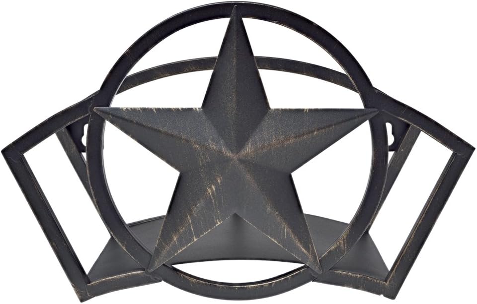 Liberty Garden 234 Liberty Star Mount Hose Butler, Holds 125-Feet of, 5/8-Inch, Black