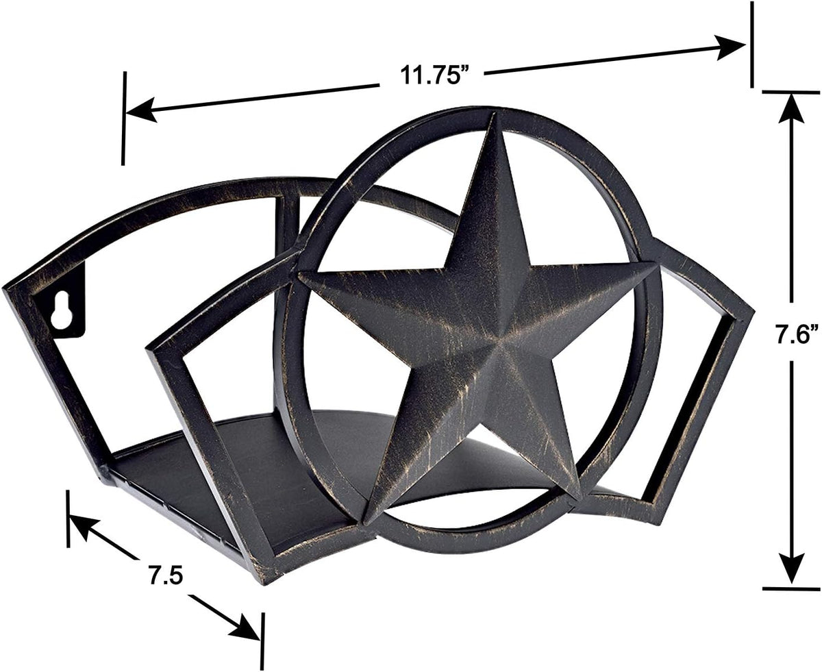 Liberty Garden 234 Liberty Star Mount Hose Butler, Holds 125-Feet of, 5/8-Inch, Black