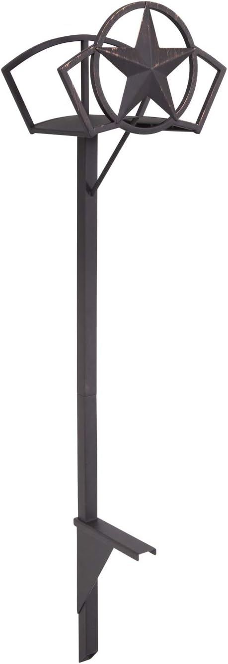 Liberty Garden 234 Liberty Star Mount Hose Butler, Holds 125-Feet of, 5/8-Inch, Black