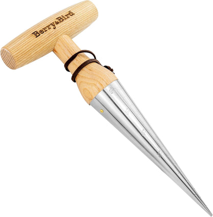 Hand Dibber, Stainless Steel Seed Planter Tool Bulb Planter Tool