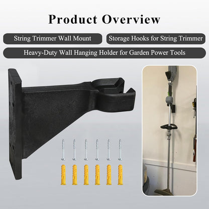 2 Pcs Heavy-Duty Wall Hanging Holder for Power Tools Fits EGO 56V Trimmer