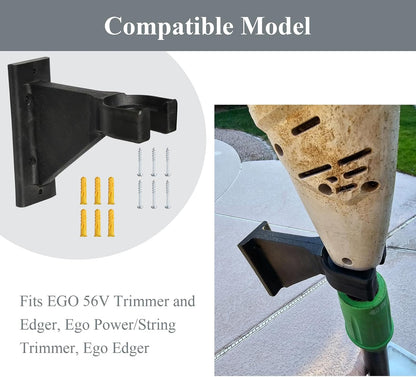 2 Pcs Heavy-Duty Wall Hanging Holder for Power Tools Fits EGO 56V Trimmer