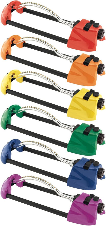 Nozzle Jets, Green 15004 ColorStorm Premium Metal Oscillating Sprinkler with Brass