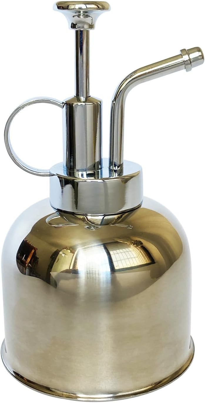 Stainless Steel Plant Sprayer, Small Watering Can, Modern Gardening Tool for Indoor Potted Plants
