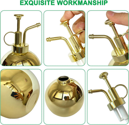 Stainless Steel Plant Sprayer, Small Watering Can, Modern Gardening Tool for Indoor Potted Plants