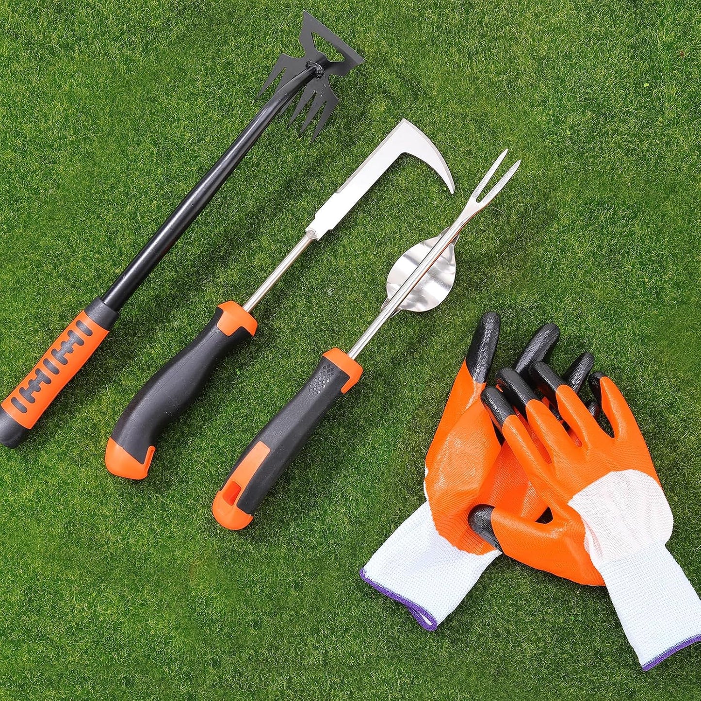 Weed Puller Tool, Portable Stainless Steel Weeder Puller Tool