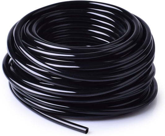 50FT 1/4" Irrigation Tubing, 0.27" OD x 0.15" ID Drip Irrigation Hose