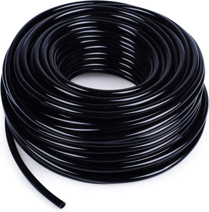 50FT 1/4" Irrigation Tubing, 0.27" OD x 0.15" ID Drip Irrigation Hose