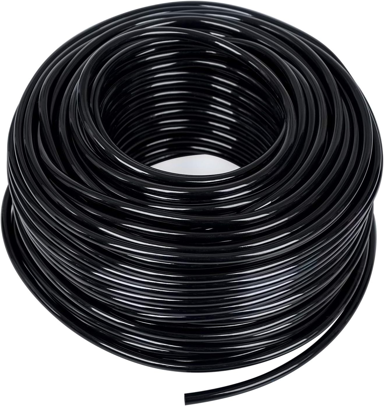 50FT 1/4" Irrigation Tubing, 0.27" OD x 0.15" ID Drip Irrigation Hose