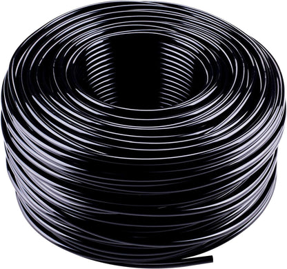 50FT 1/4" Irrigation Tubing, 0.27" OD x 0.15" ID Drip Irrigation Hose