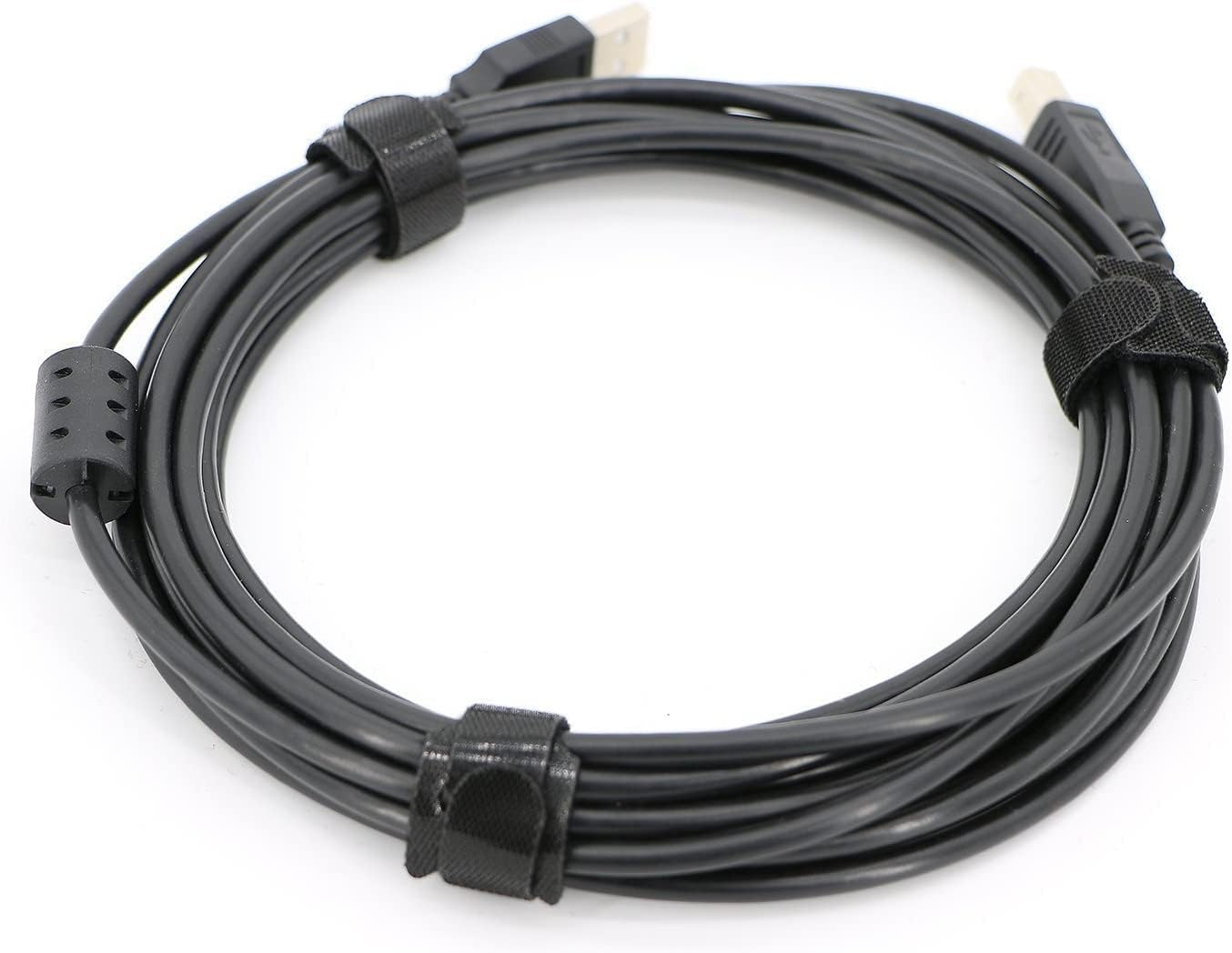 50pcs Reusable Fastening Adjustable Cable Ties Wire Management (6 Inch, White)