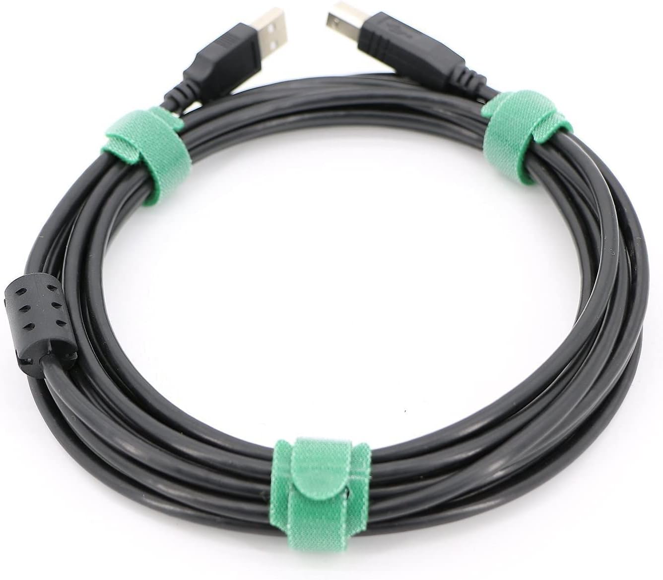 50pcs Reusable Fastening Adjustable Cable Ties Wire Management (6 Inch, White)