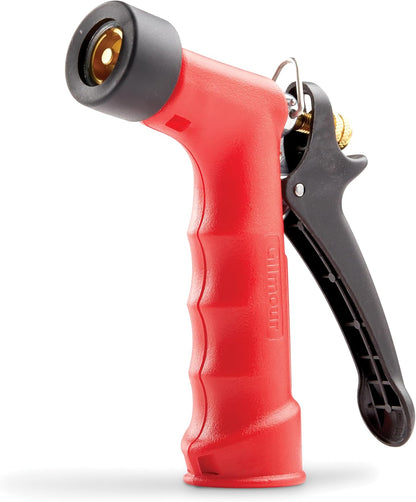 Medium Duty Garden Hose Nozzle with Insulated Grip, Hot Water Hose Nozzle for Watering and Cleaning
