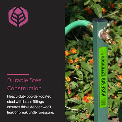Garden Hose Bib Extender, Rust-Resistant, IHBE-6