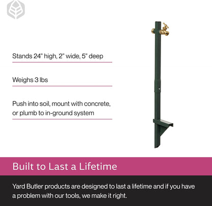 Garden Hose Bib Extender, Rust-Resistant, IHBE-6
