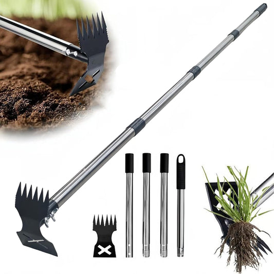 60" Weed Puller Tool with Long Handle