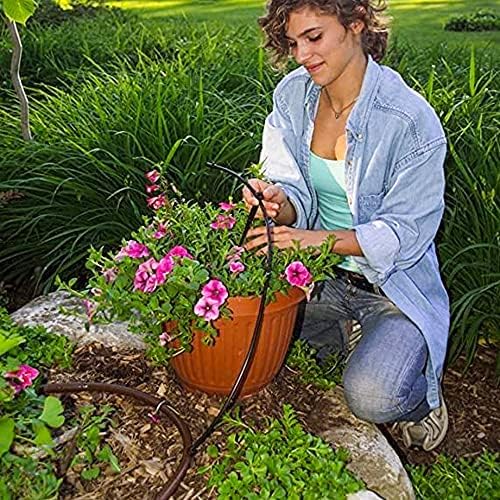 Blank 200 FT Distribution Tubing Irrigation Drip Hose, 1/4 Inch Drip Line