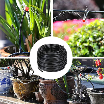 Blank 200 FT Distribution Tubing Irrigation Drip Hose, 1/4 Inch Drip Line