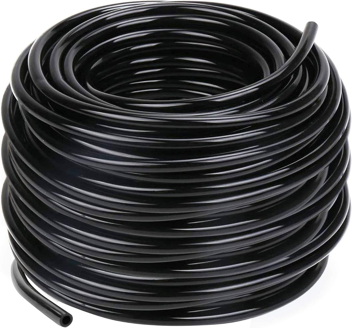 Blank 200 FT Distribution Tubing Irrigation Drip Hose, 1/4 Inch Drip Line