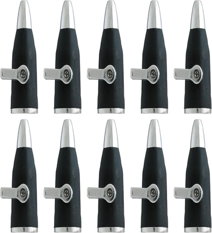 SunMate Hose-End 58361N Zinc Sweeper Nozzle with Shut Off