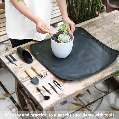 5 Pcs Succulent Tools, Mini Garden Tools, Small Indoor Plant Repotting Set