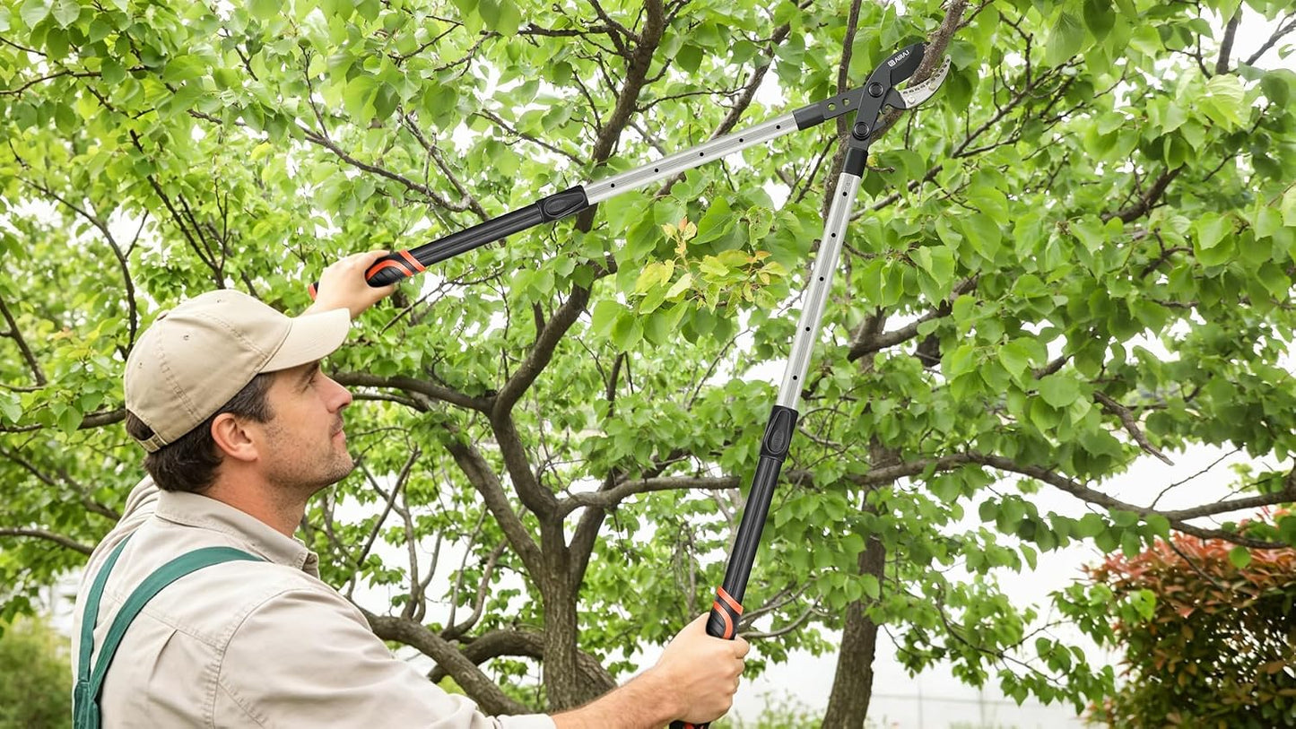 21'' Bypass Loppers, Heavy Duty Tree Branch cutter, 2.5" Cut Capacity