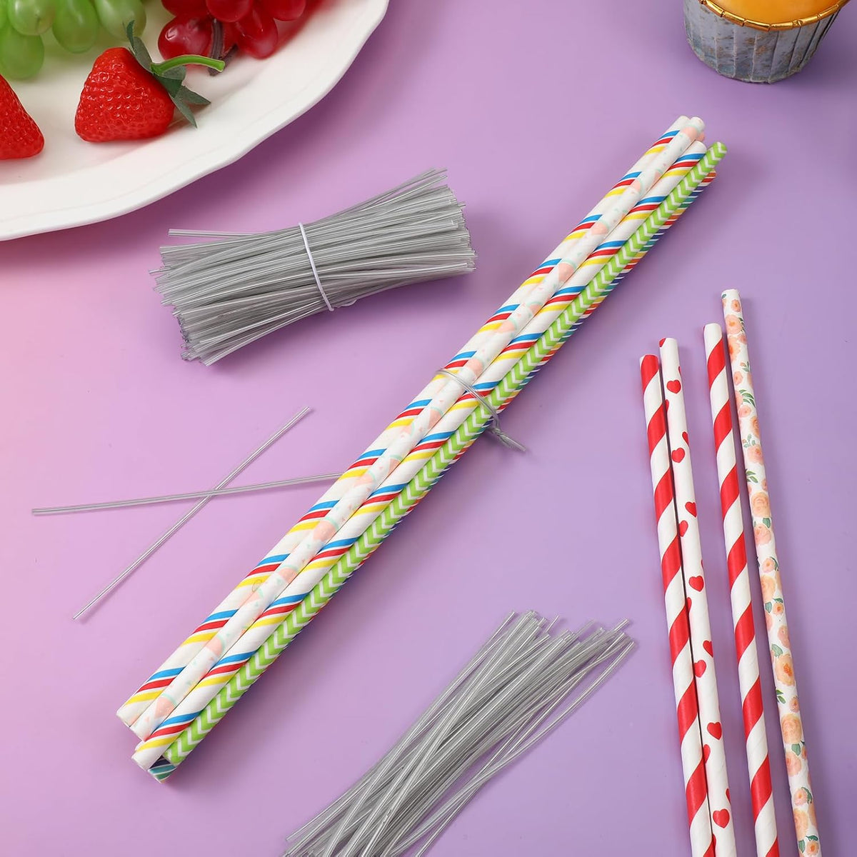 200 Pcs 4in Clear Twist Ties, Reusable Twist Cable Cord Wire Tie