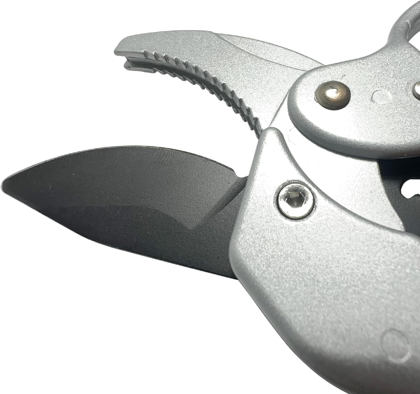Ratchet Anvil Pruning Shears,Anvil Pruner For Gardening,Hand Pruners for Tree trimming,Carbon Steel Garden clippers, Garden Shear, Pruning Shear,Heavy Duty ratchet shears for Hardy branches,deadwoods
