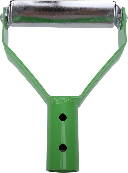 Stirrup Hoe, Carbon Steel Hollow Trapezoidal Head Garden Hoe, Heavy Duty Efficient Weeding Tool with Lightweight Compact Design, Ideal for Loosening Soil, Digging & Planting (Orange)