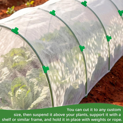 2PCS Plant Sun Protection Cloth, Garden Plant Cloth 10 X 30 ft
