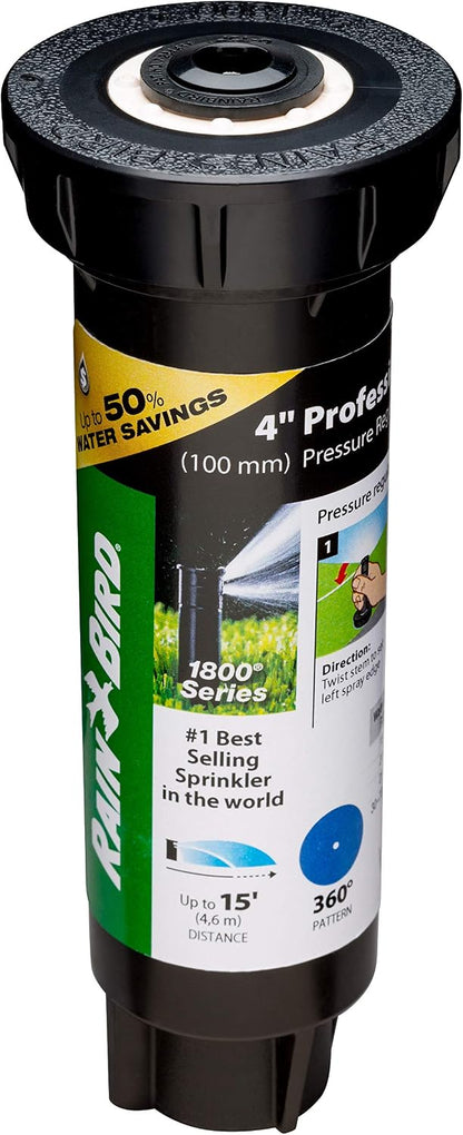 1804FDSP25 PRS Pro Dual Spray Pop-Up, Full Circle, 8-15 Feet, 4"