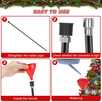 Christmas Tree Watering Funnel,45" Adjustable Waterer Funnel for Xmas Tree
