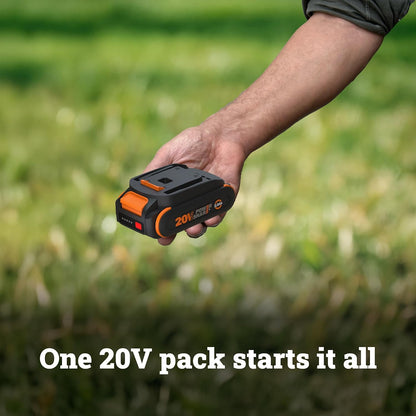 Cordless Mini Chainsaw, 20V 5" Pole Saw/Pruning Saw, WG326.1