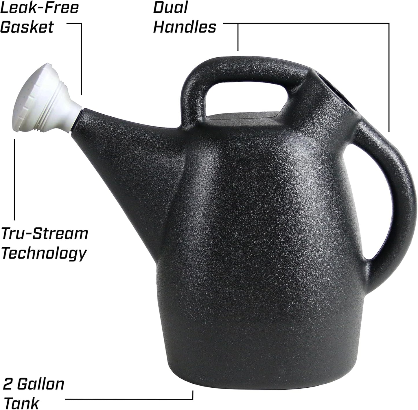 47998 2-Gallon Watering Can for Indoor & Outdoor Plants