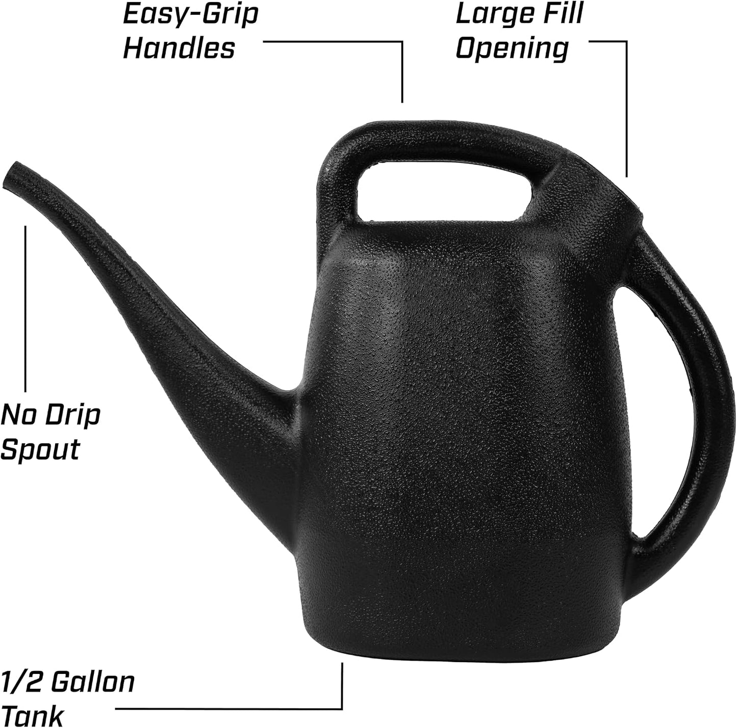 47998 2-Gallon Watering Can for Indoor & Outdoor Plants
