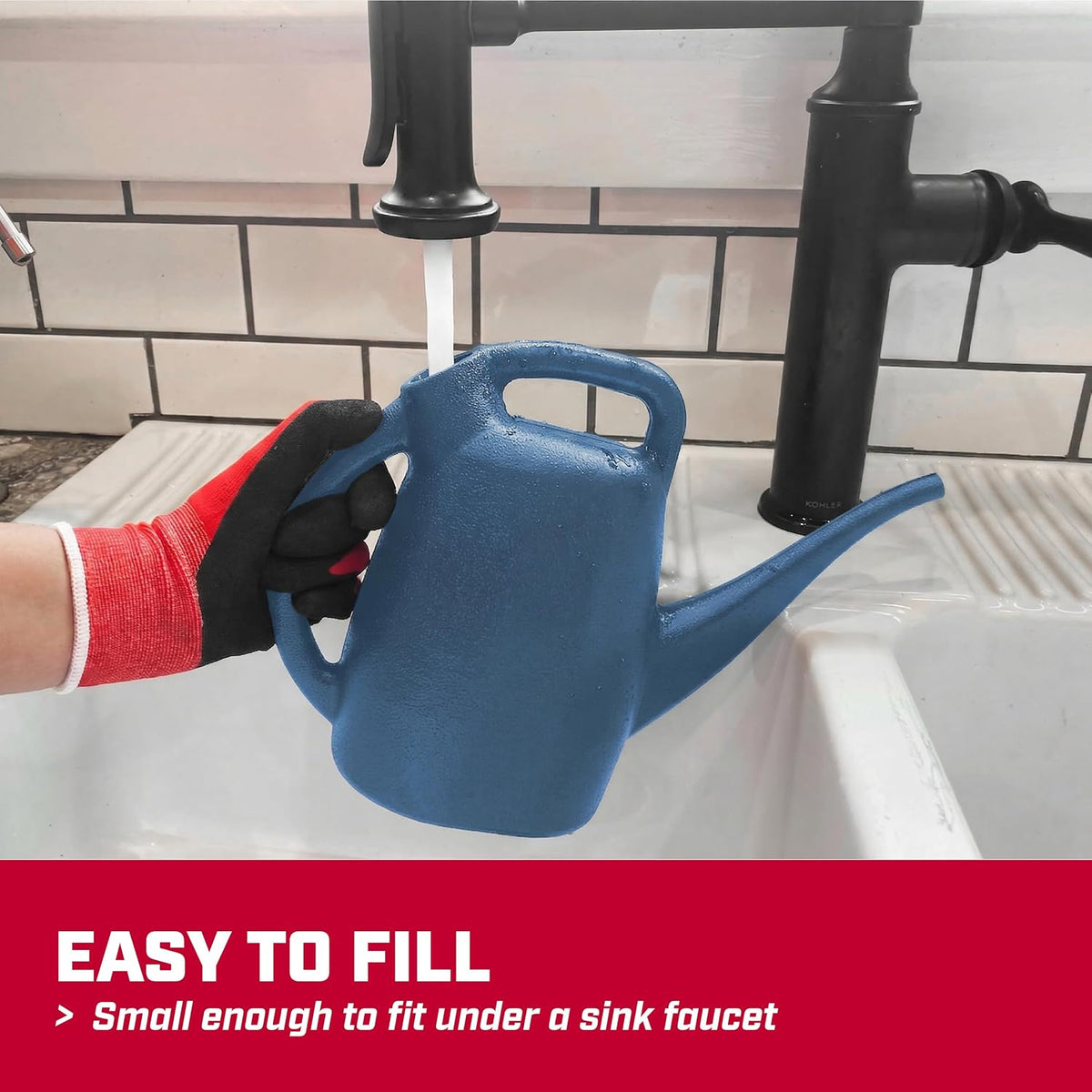 47998 2-Gallon Watering Can for Indoor & Outdoor Plants