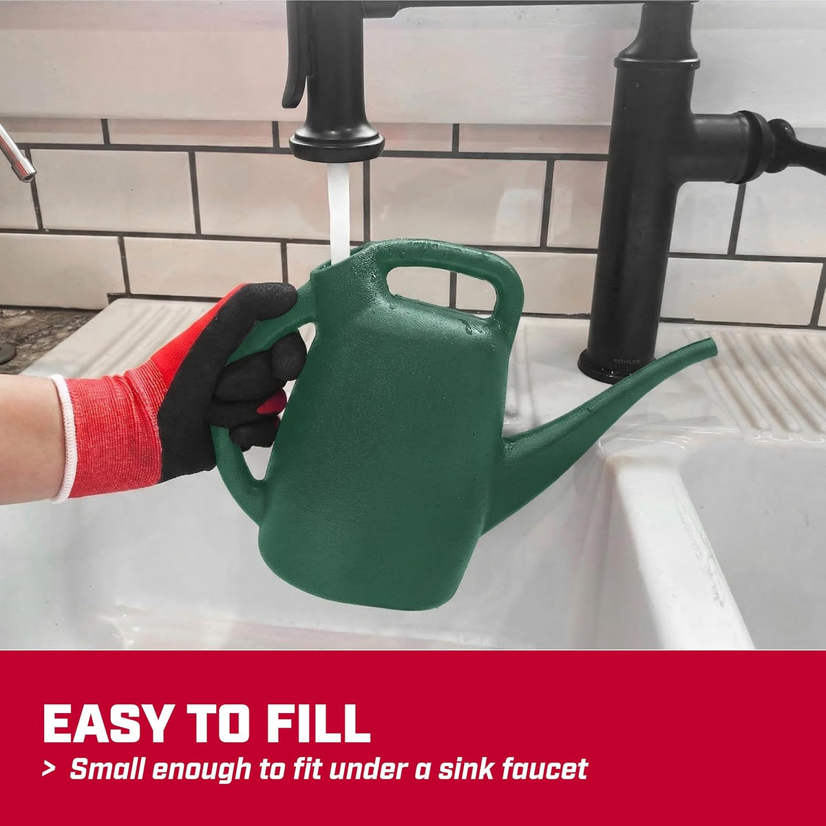 47998 2-Gallon Watering Can for Indoor & Outdoor Plants