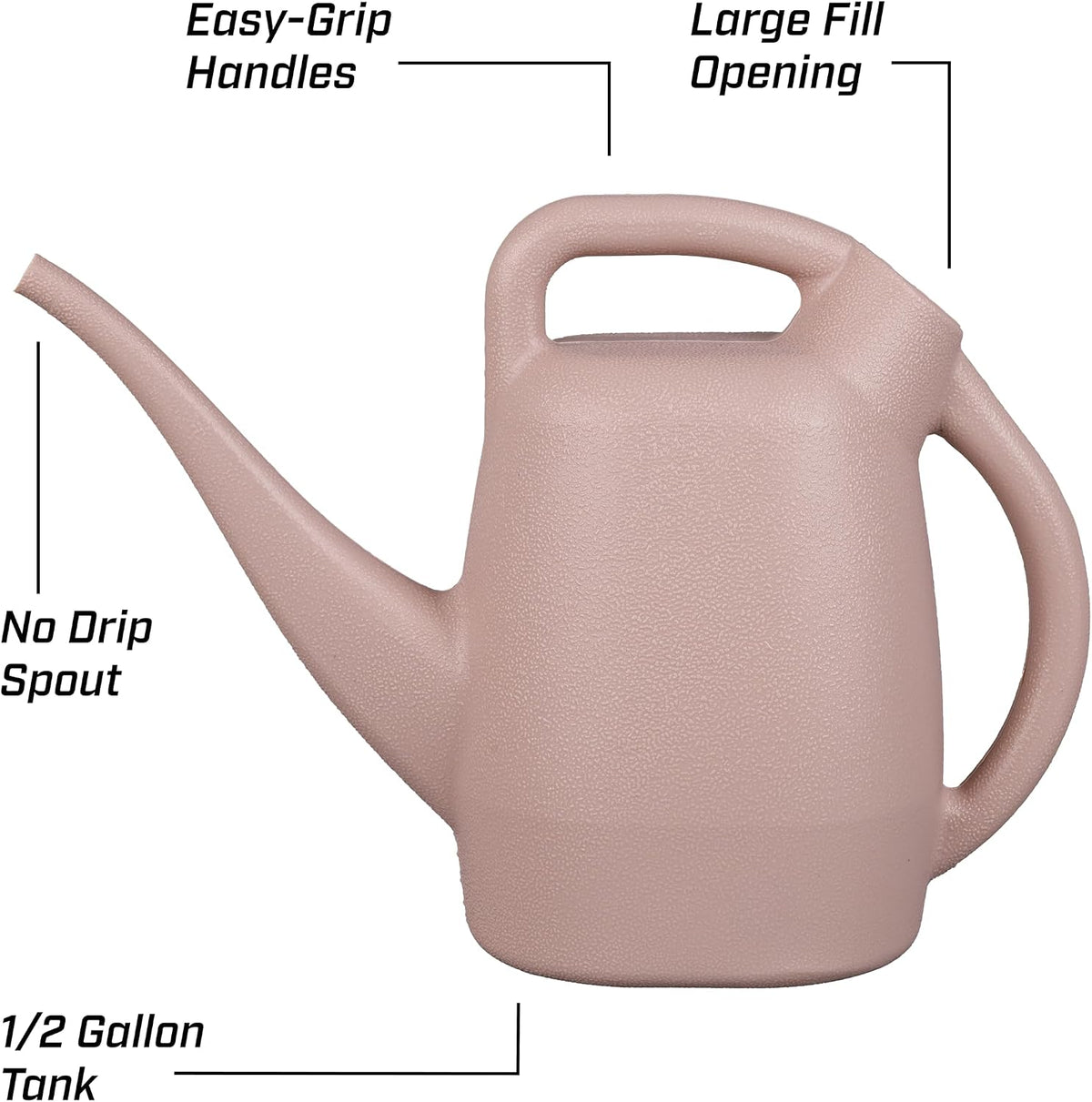 47998 2-Gallon Watering Can for Indoor & Outdoor Plants