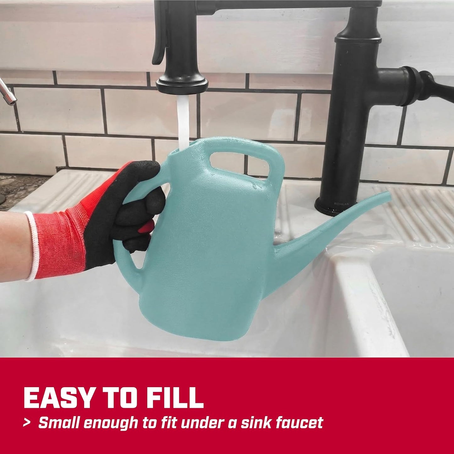 47998 2-Gallon Watering Can for Indoor & Outdoor Plants