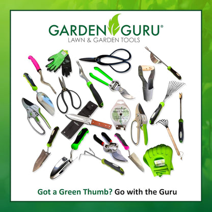 Stainless Steel Hand Weeder Fork Tool – Rust Resistant Stainless Steel – Ergonomic Handle – Great for Planting, Spreading Mulch, Weeding, Loosening & Transplanting Soil