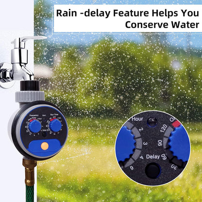 Programmable Garden Sprinkler Water Hose Timer for Outdoor