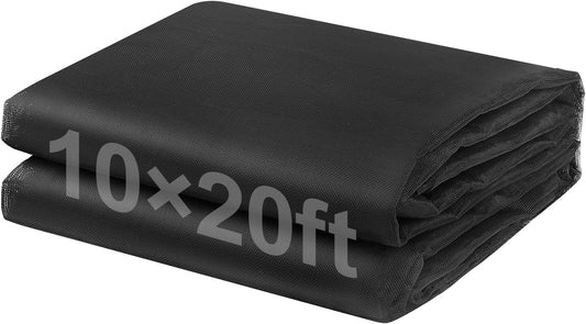 10x20ft PP Nanocomposite Garden Netting - Keep Bugs Out, Mosquito Net for Patio, Bird Barrier Mesh Screen for Balconies Outdoor Plants Vegetables Raised Beds, 33% Shade Rating