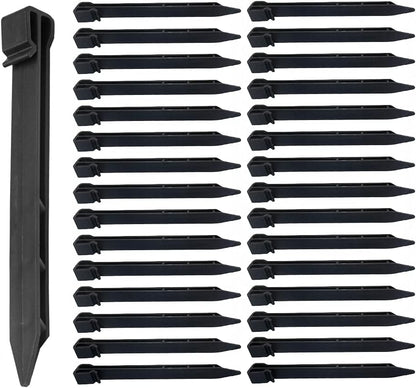 30 PCS Edging Stakes, Landscape Edging Stake for Gardening, Ground Stakes
