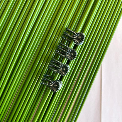 40-PCs Orchid Clips for Plants Support - Dark Green, for Small - Middle Climbing Plants Vine Plants & Single Stem Plants